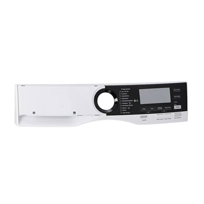 control panel, white