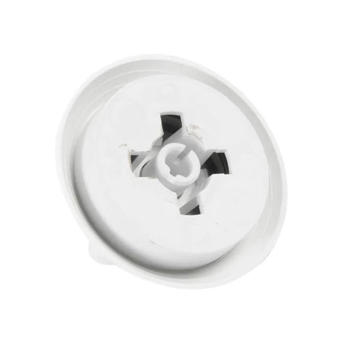 White Hob Control Knob