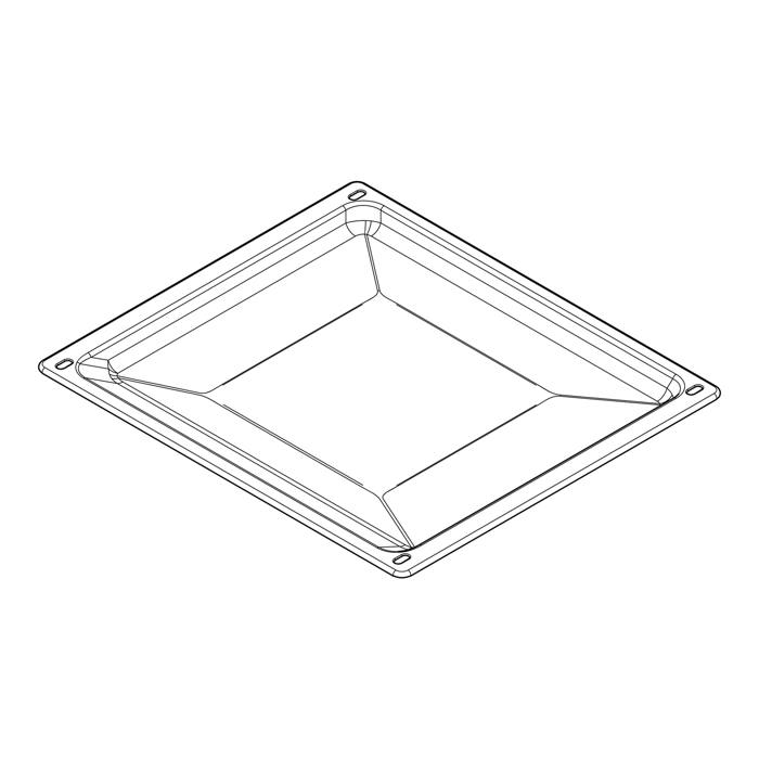 léchefrite, 422x370x33mm