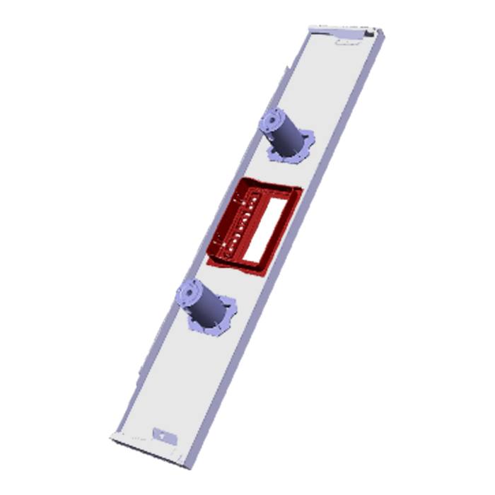 BEDIENBLENDE,INOX,AEG,60CM, SE