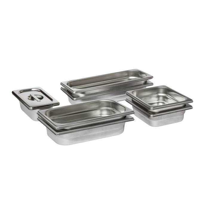 Set de cuisson inox pour four vapeur (8 pièces)
