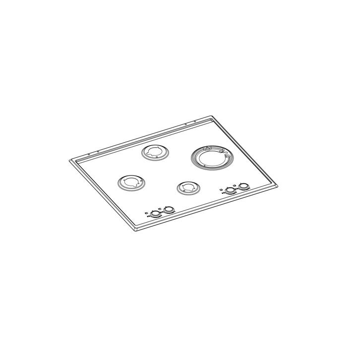 ARBEITSPLATTE,INOX,ELECTROLUX,