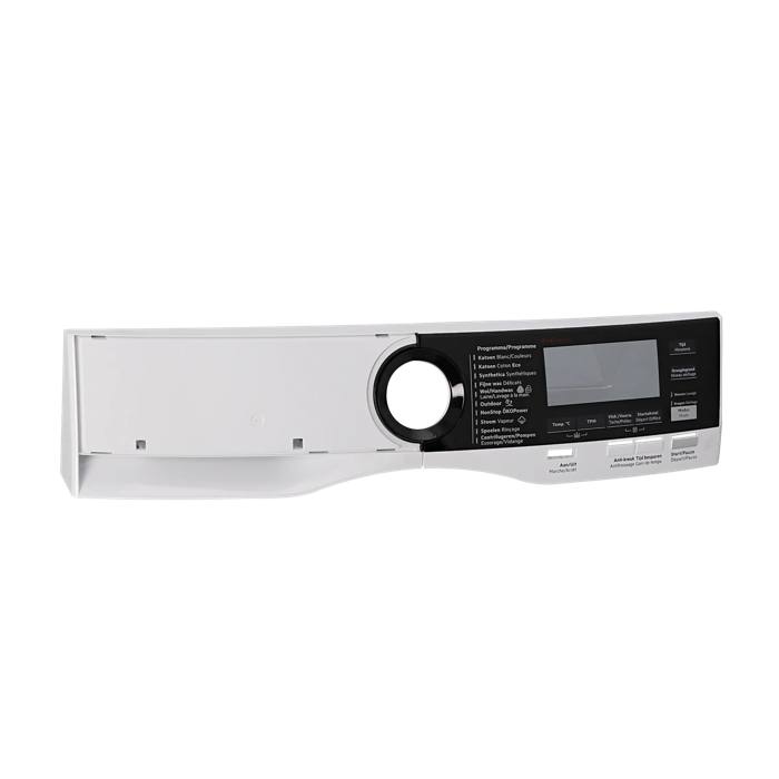 control panel, white