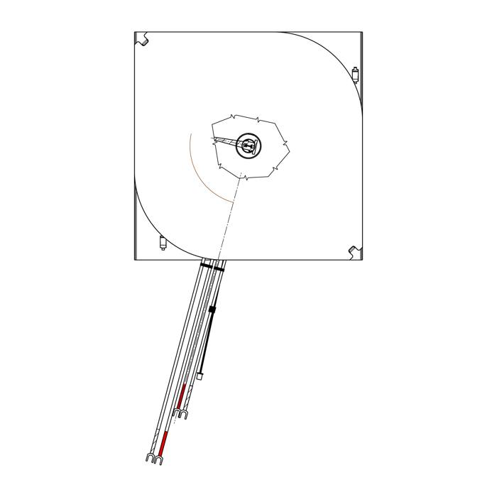 coil, induction, complete, 280mm