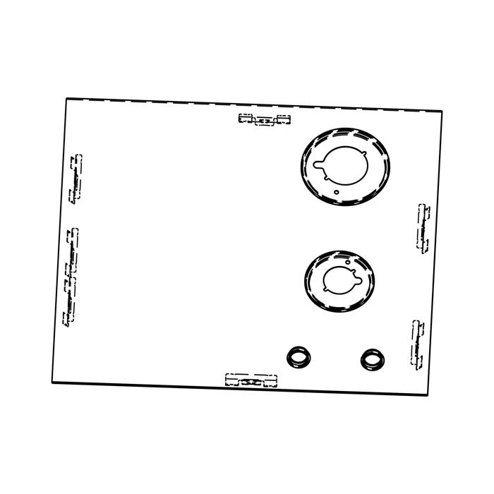 cooktop,black,Electrolux,590x520mm