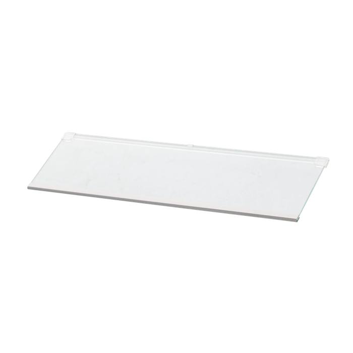 glass shelf, stopper, 477x155mm