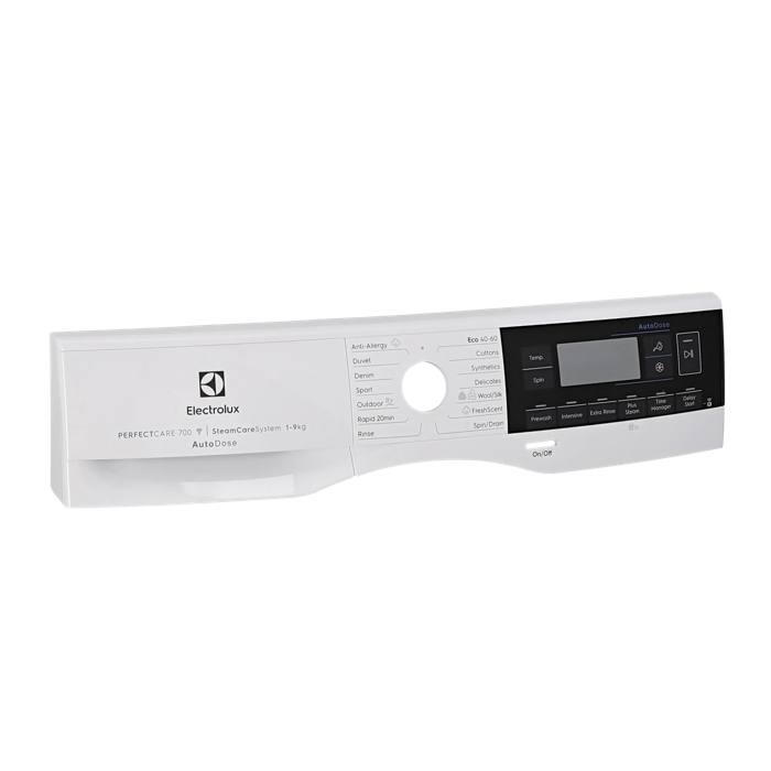 manöverpanel, vit, Electrolux, EN