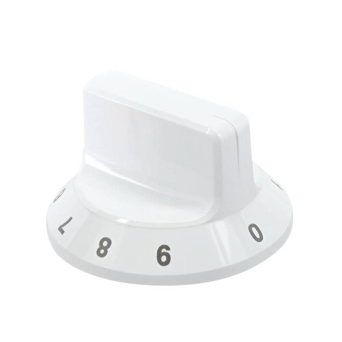 knob, energy regulator, white, 9-0