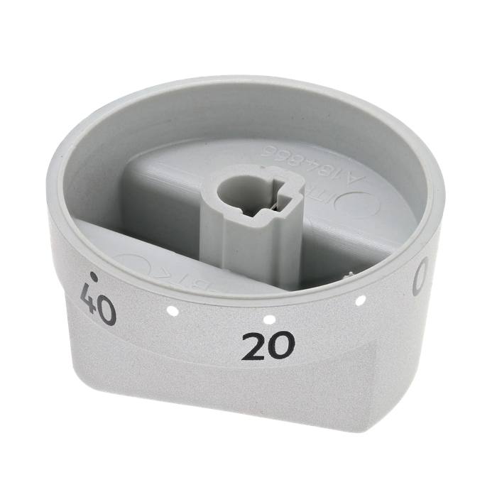 knob, timer, inox
