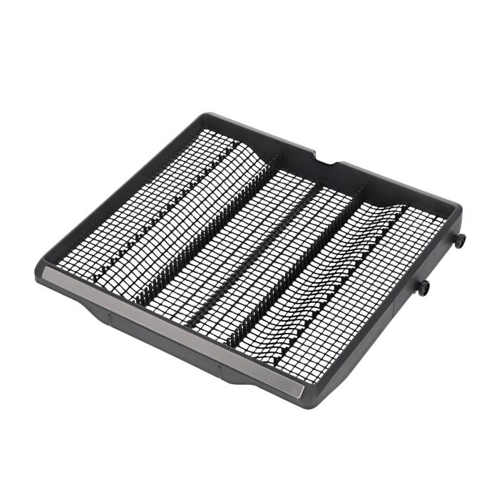 cutlery tray, with wheels, grey,