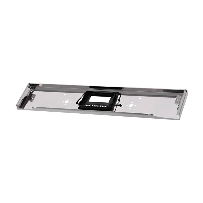 BEDIENBLENDE,INOX,60CM, SET, 2