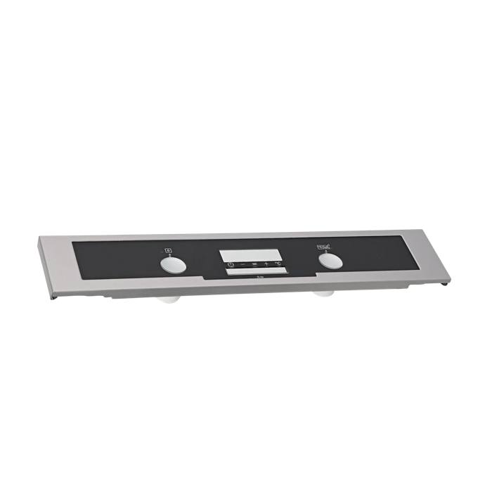 Bedienblende,Inox,60cm, Hexagon, 2K