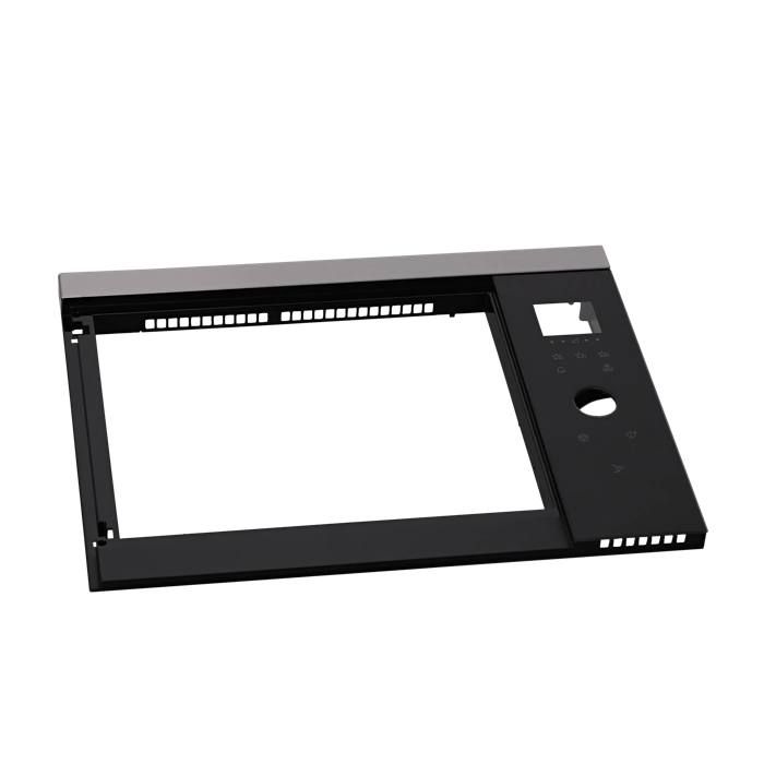 Frame, control panel