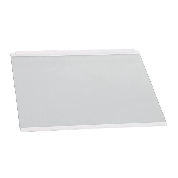 glass shelf, complete, neutral, 458.5x397.4mm