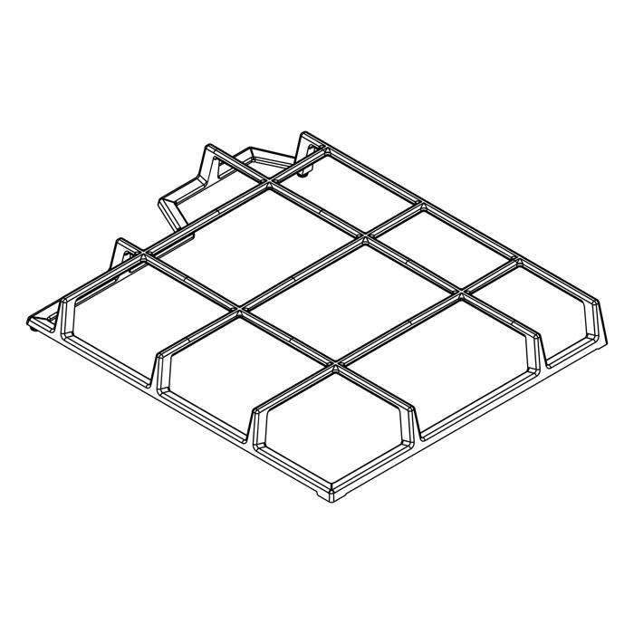 GITTER,PFANNENAUFLAGE,LINKS