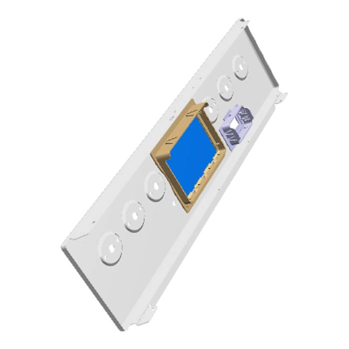 control panel, inox, 50cm,SET,6K