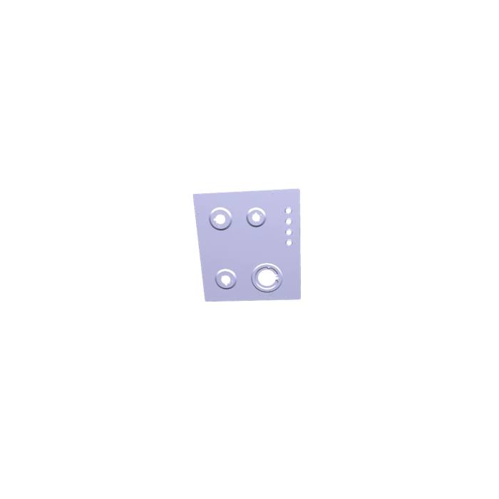 work top, inox, AEG, 745x515mm