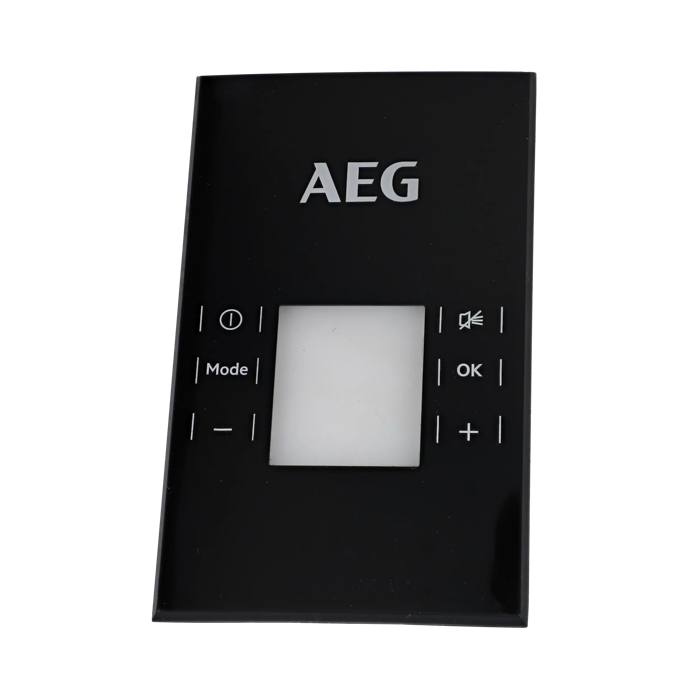 programme plate, LCD, AEG