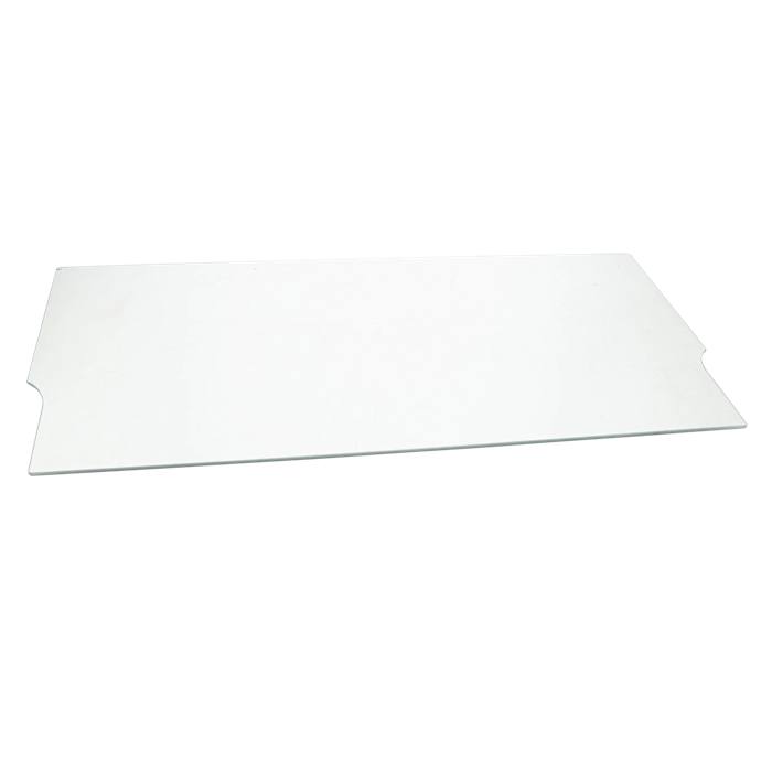 door glass, top oven, 550x265mm