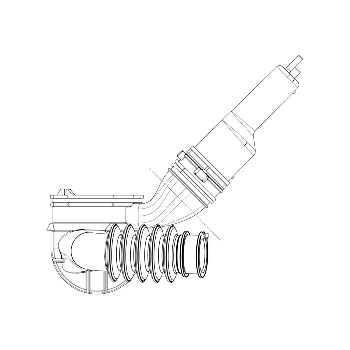 drain hose,internal,assembly,G50XC,OKO