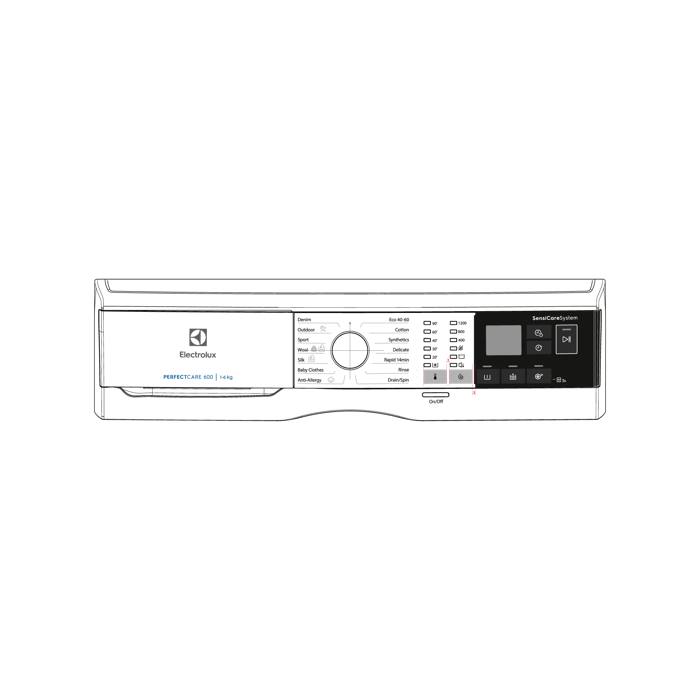 control panel,white,Electrolux,EN,SYM