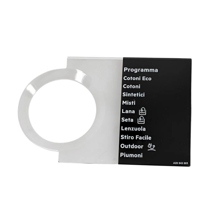 programme plate,knob,adhesive,IT