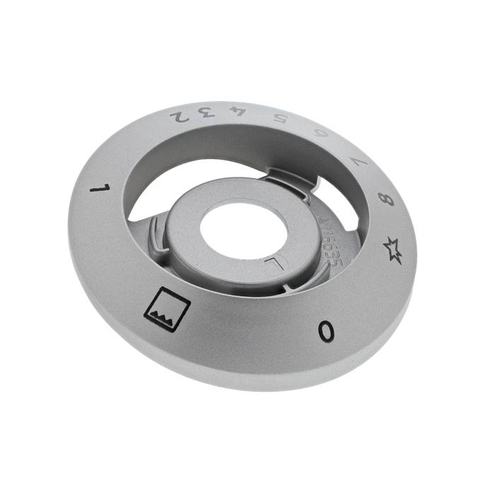 indicating plate,gas,inox,1+0, 8-0, TO