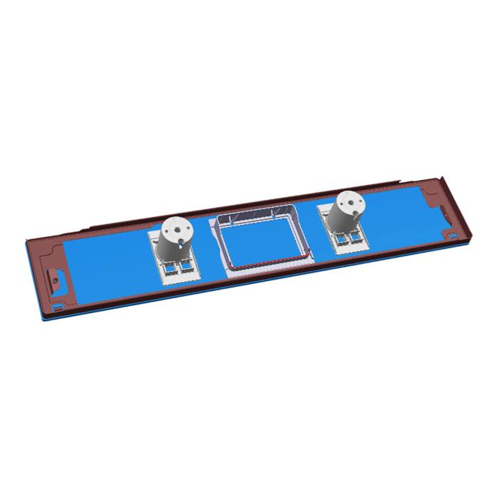 control panel, white