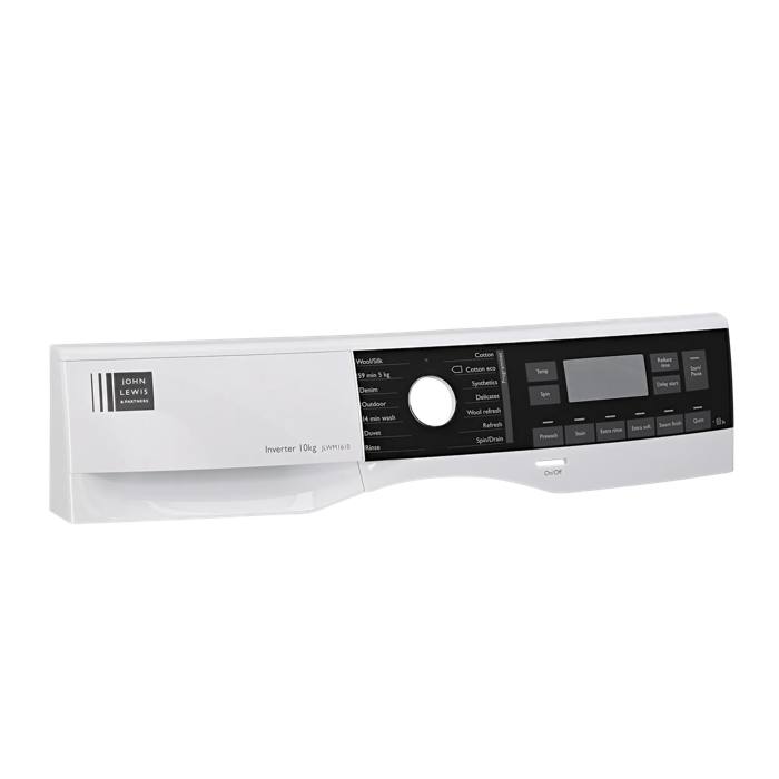 control panel,white,John Lewis,JLWM1610,EN