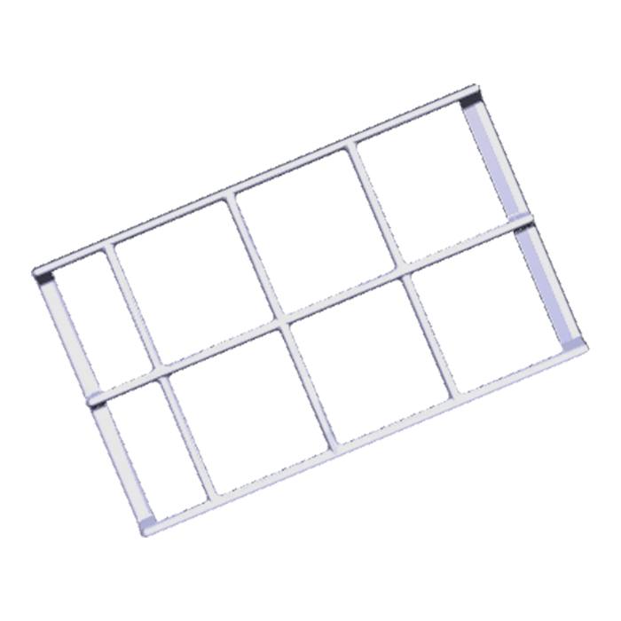 grid, pan support, central
