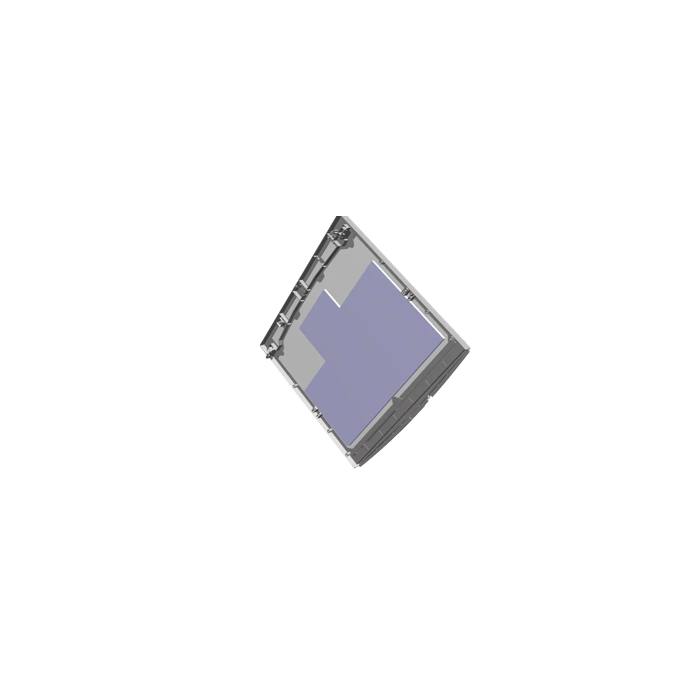 plano trabalho, montagem, cinzento, 596.5x501.4mm