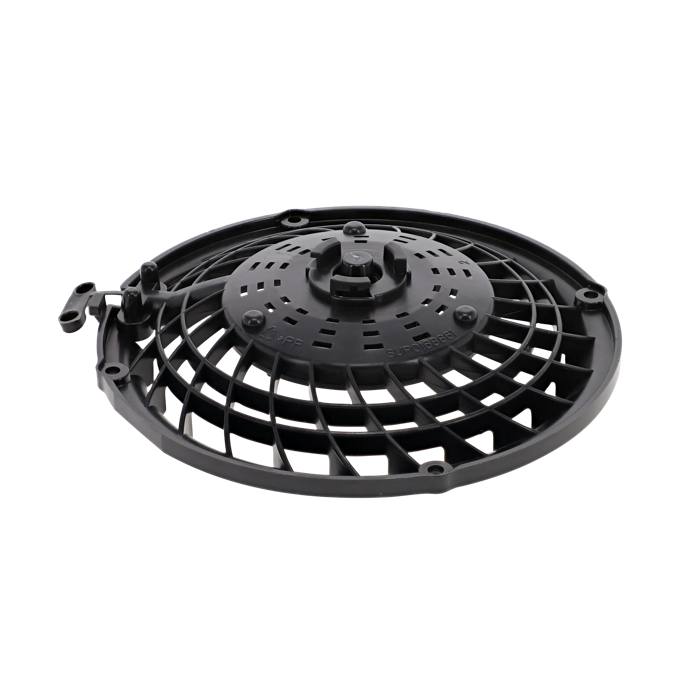 motor cover, round, grid, plas.