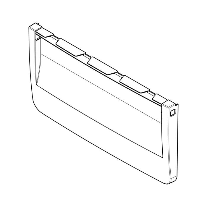 front panel,Vegetable box,neutral,SP8008,500.5x256.8mm