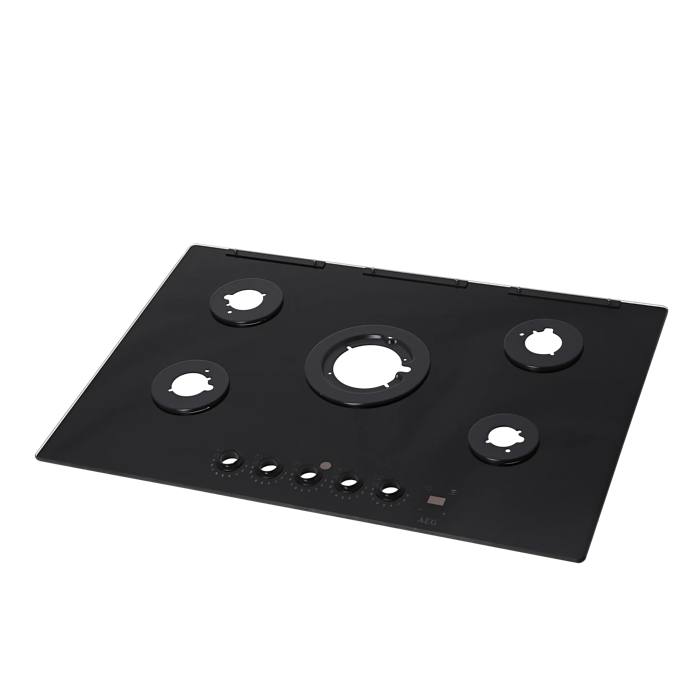 work top, black, AEG, 740x510mm