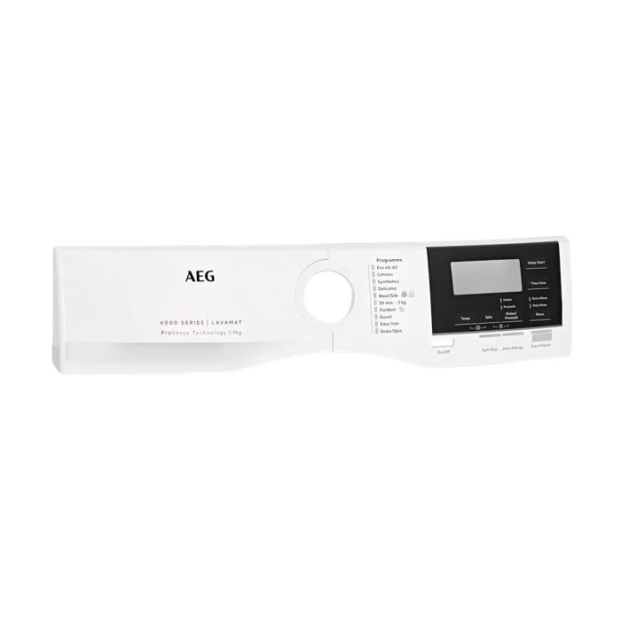 control panel, white, AEG, EN