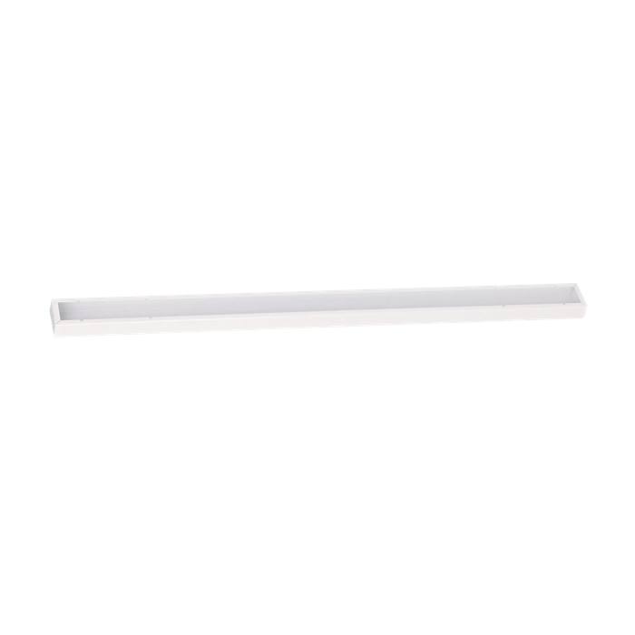 front panel, without, support, 598x40 white ELC