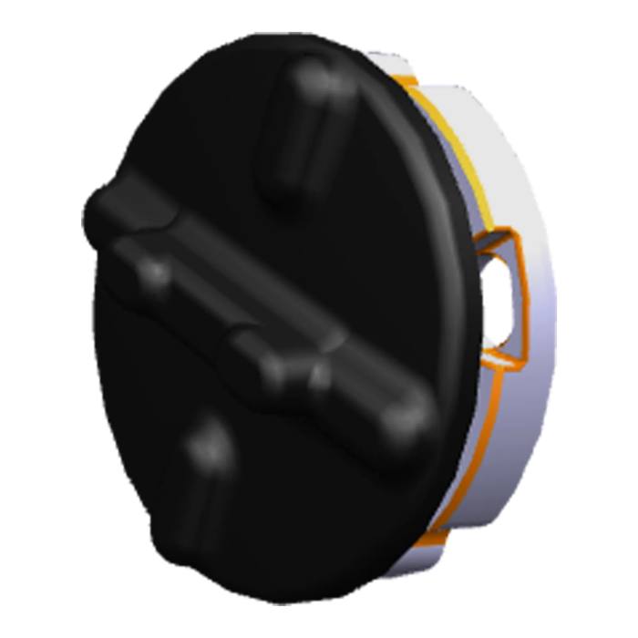 assembly, crown, burner top