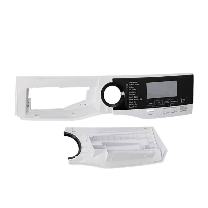 control panel, white