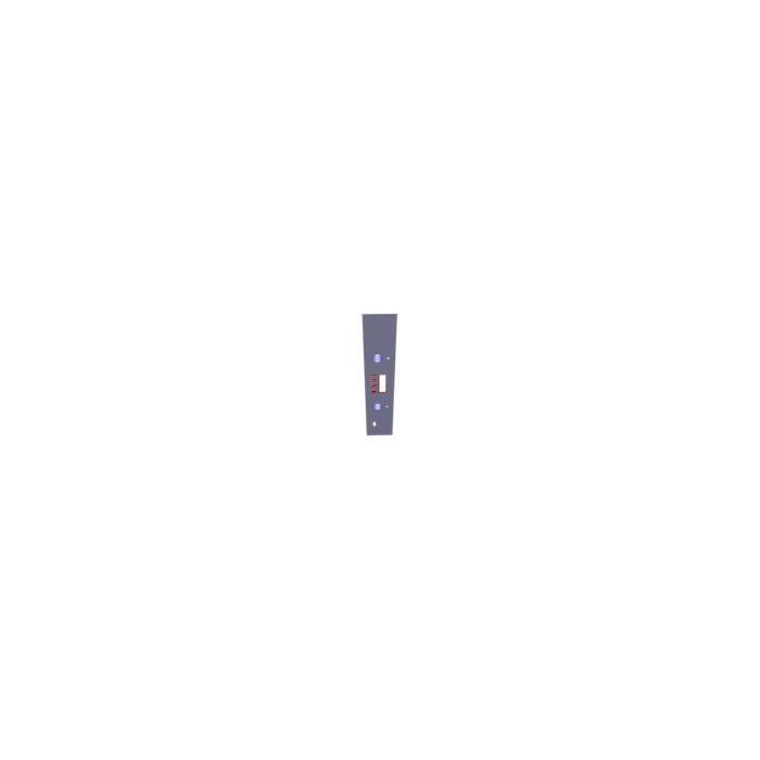 BEDIENBLENDE,INOX,60CM, HEXAGO