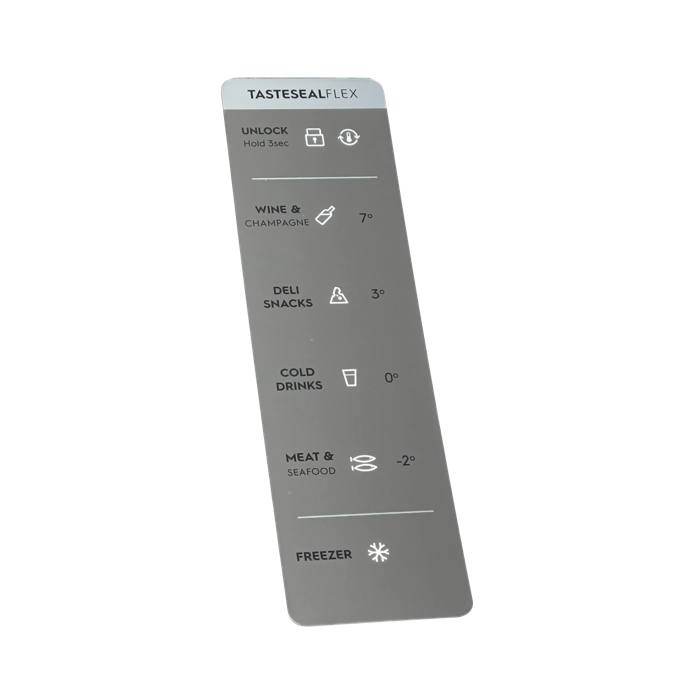 display,panel,silkscreened,190x55mm