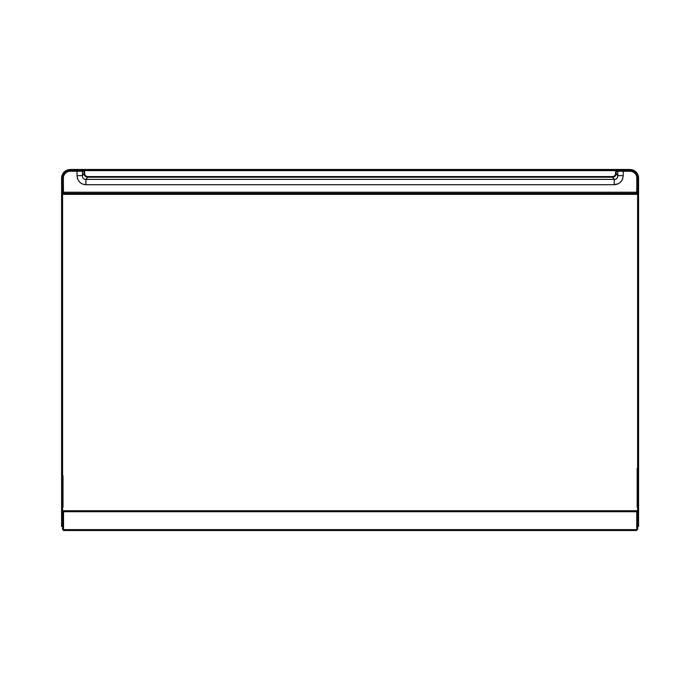 GLASREGAL,KOMPLETT,458.5X287MM
