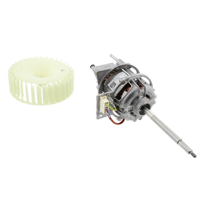 Motor mit Gebläserad für Wäschetrockner