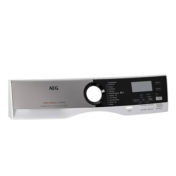 control panel, white, AEG, EN