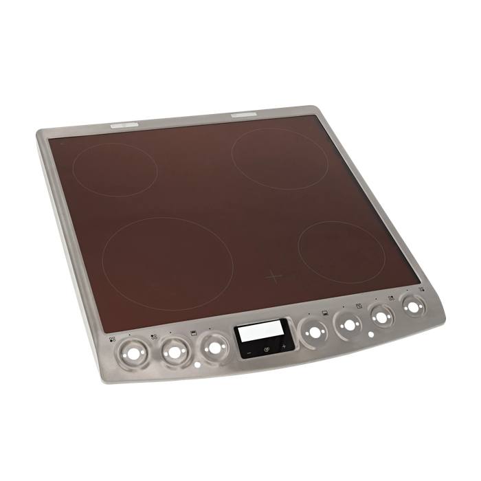 cooking top with frame,stainless,60cm