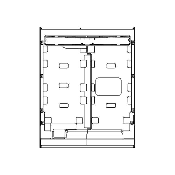 AUSSENTÜR,INOX,KOMPLETT,[601X7