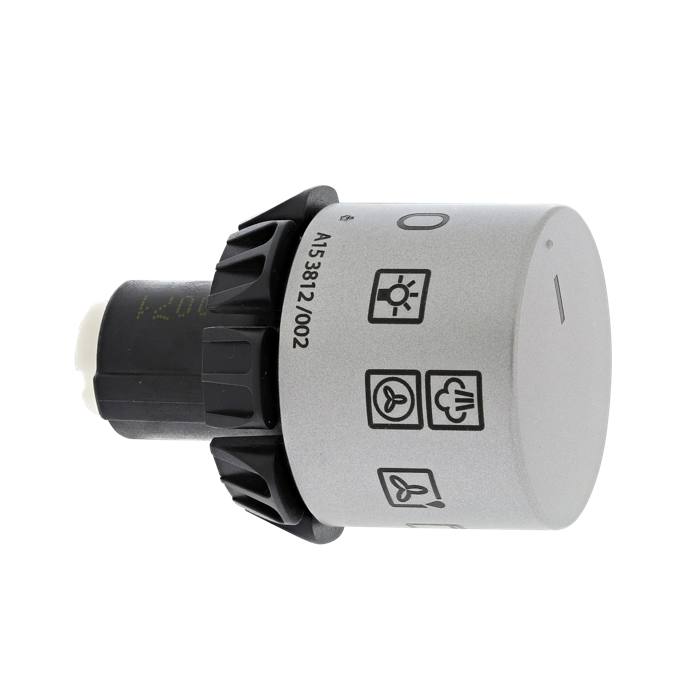 KNEBEL,FUNKTIONEN,INOX,9+0