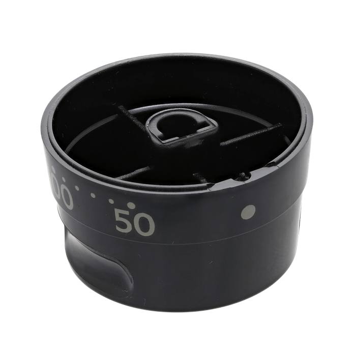 knob, thermostat, black