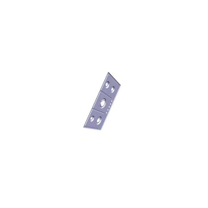 work top, inox, AEG, 858x521mm