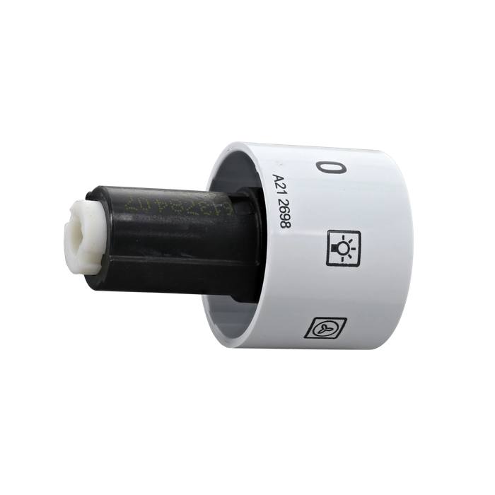 knob, function, white, 6+0,MO
