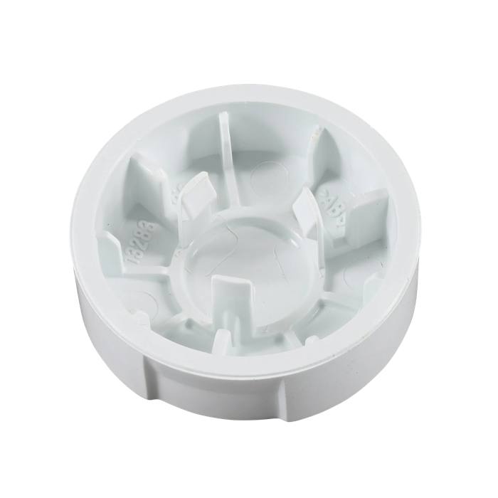 knob, cover, white